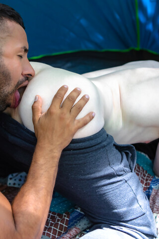 Pitching A Tent